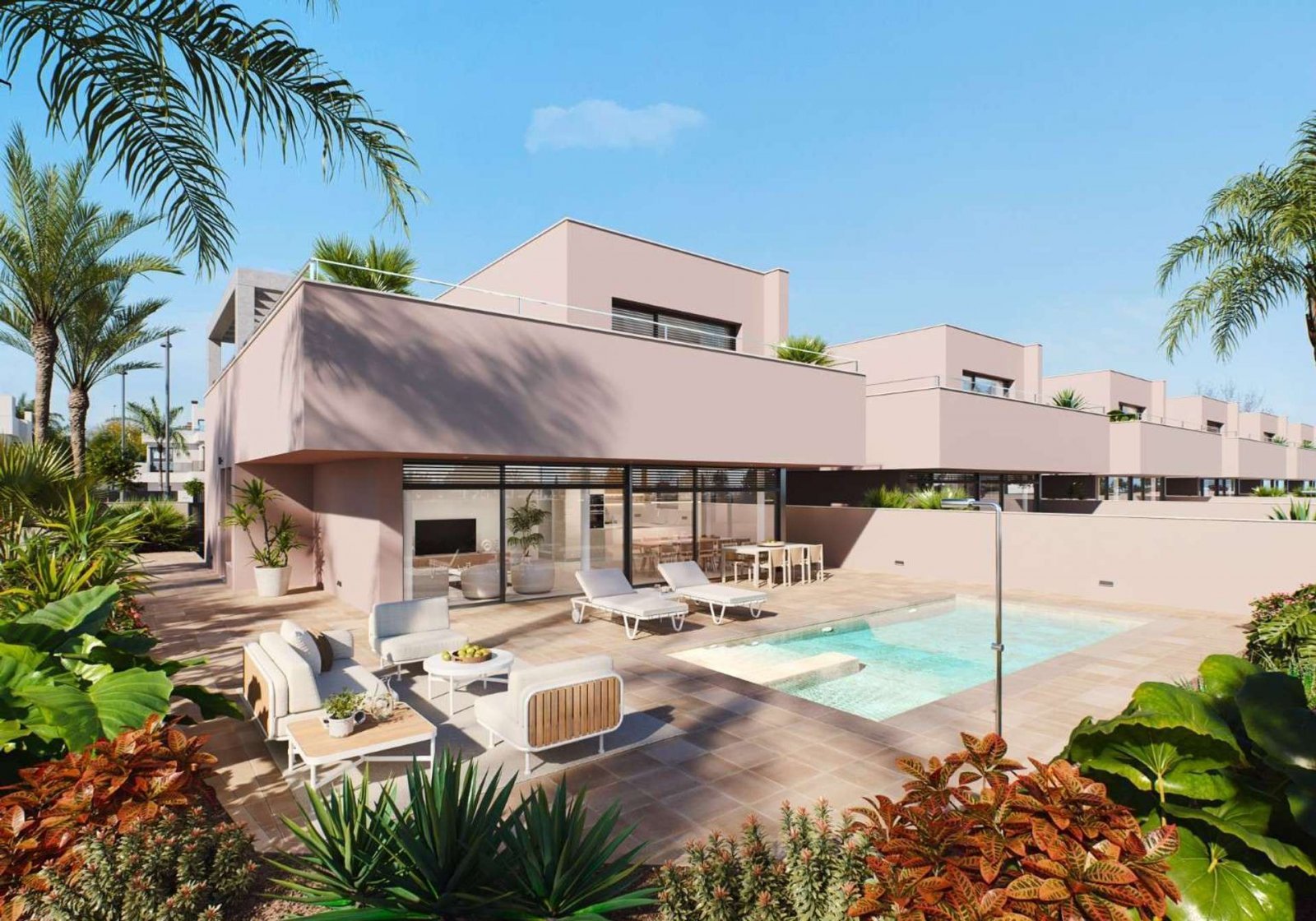 Ultimative Luxusvillen mit Pool und Garage, individuell gestaltet