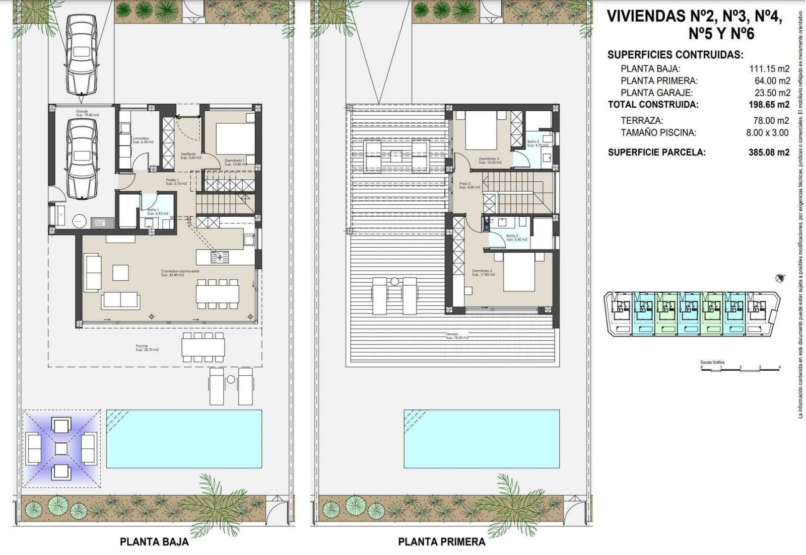 Ultimative Luxusvillen mit Pool und Garage, individuell gestaltet