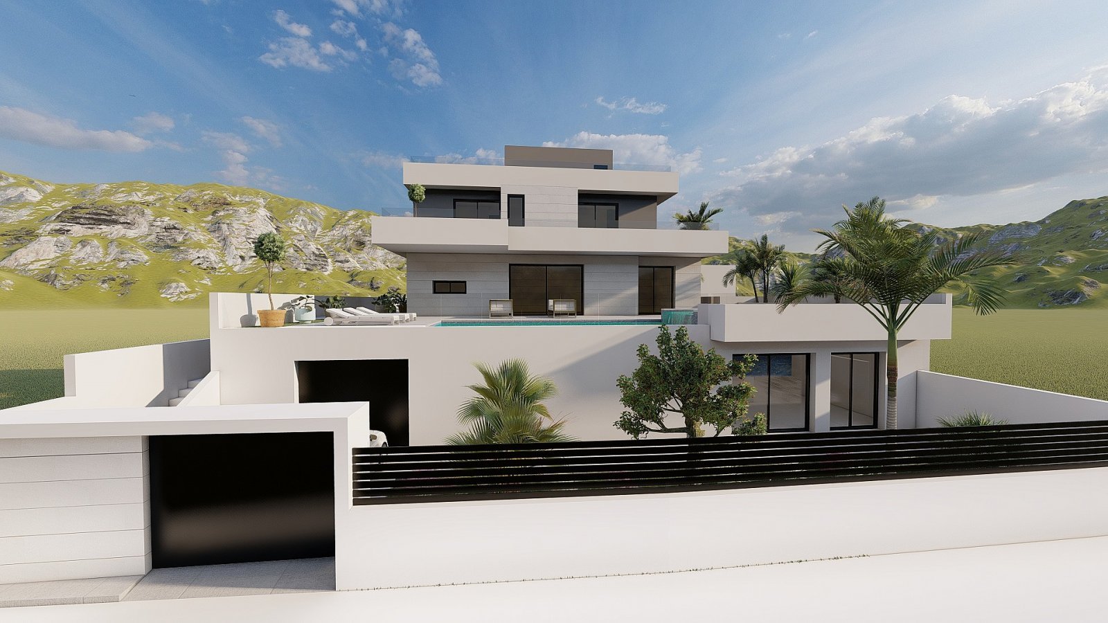 Elegante Luxusvilla mit Privatpool in bester Lage von Campoamor