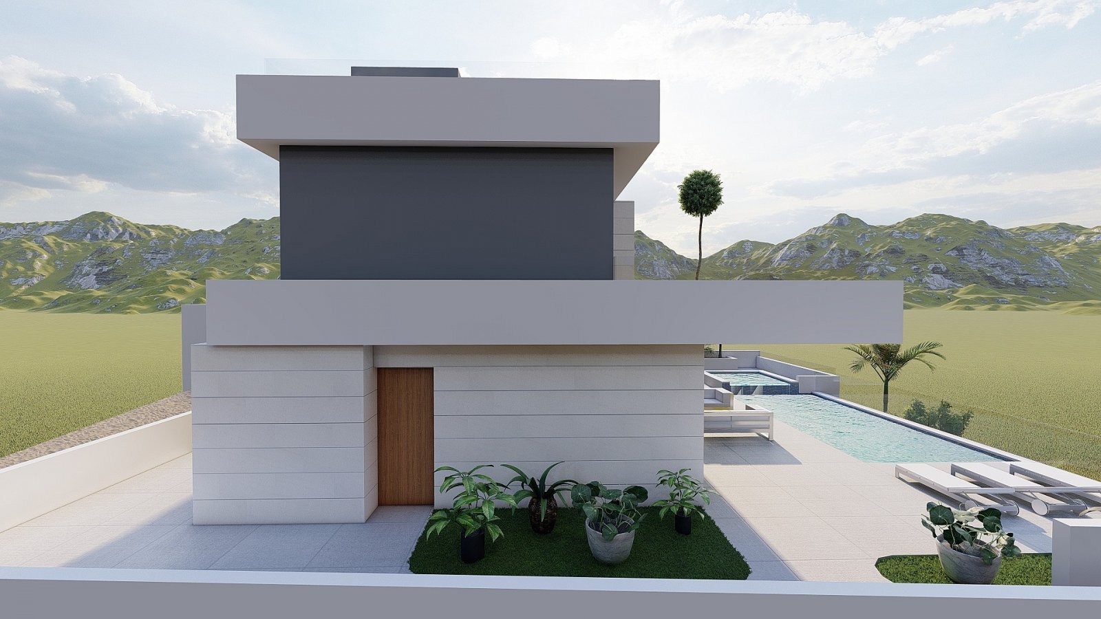 Elegante Luxusvilla mit Privatpool in bester Lage von Campoamor