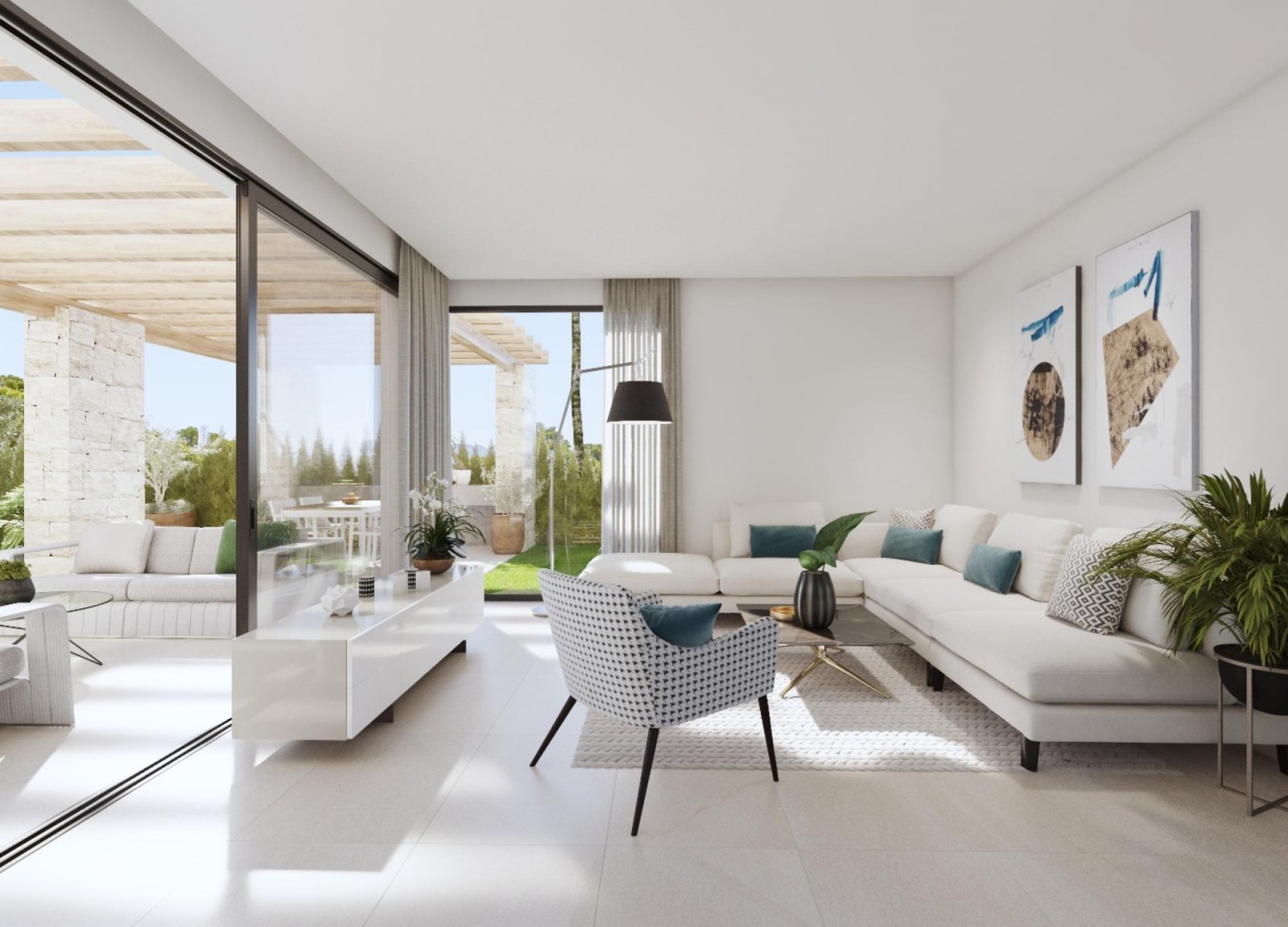 Exklusive Neubauvilla mit Pool, 3 Schlafzimmern &amp; Privatparkplatz