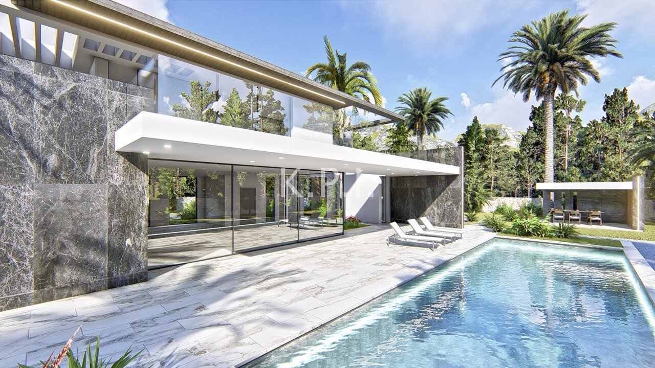***Moderne Luxusvilla Rhea nur wenige Gehminuten vom Strand***