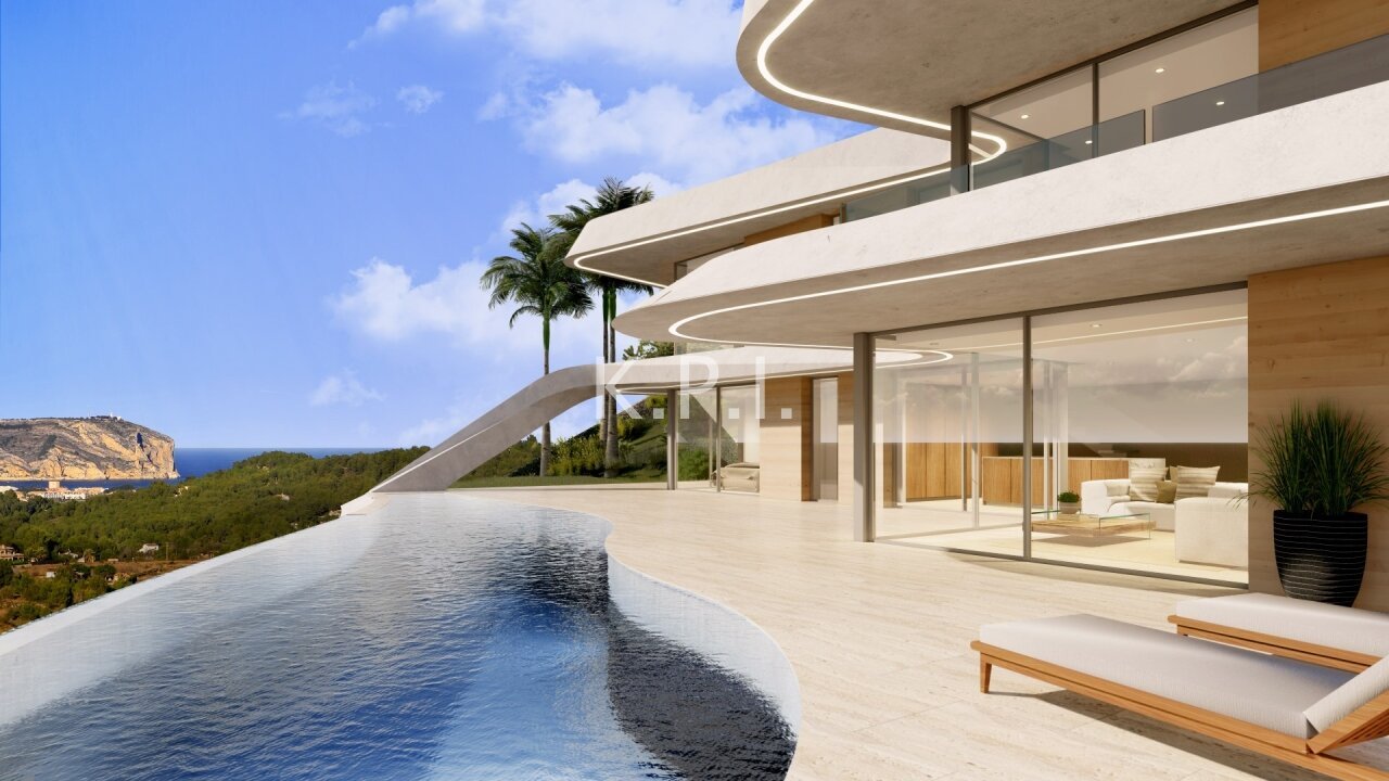 ***Einzigartige Villa Chronos mit Panoramablick auf Berge und Meer***