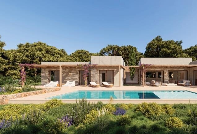 ***Elegante ibizenkische Villa Posidonia in natürlicher Umgebung***