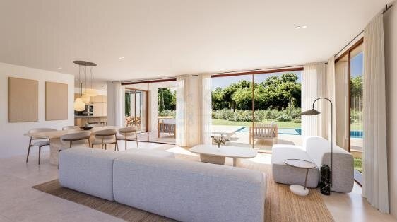 ***Elegante ibizenkische Villa Posidonia in natürlicher Umgebung***