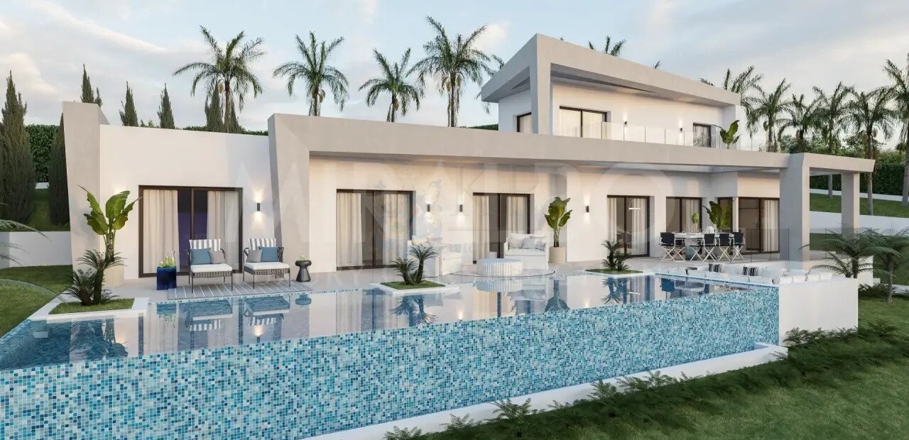 ***Moderne Villa Odon in hochwertiger Wohngegend mit Berg- und Meerblick***