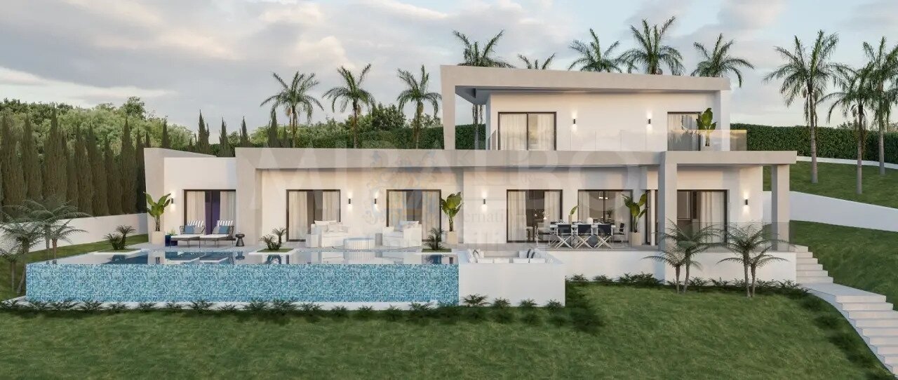 ***Moderne Villa Odon in hochwertiger Wohngegend mit Berg- und Meerblick***