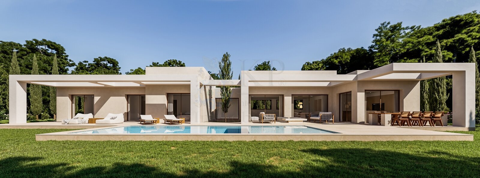 ***VILLA GEMINI - Außergewöhnliches Design auf einer Etage in einer privilegierten Gegend in Javea***
