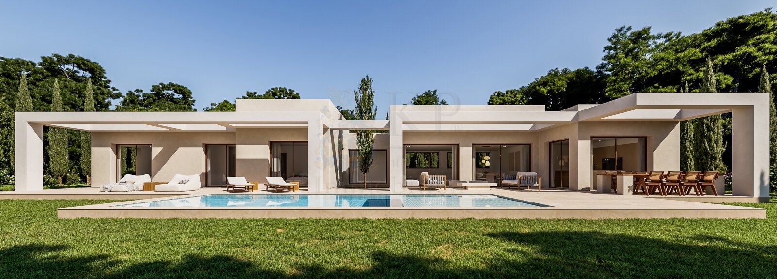 ***VILLA GEMINI - Außergewöhnliches Design auf einer Etage in einer privilegierten Gegend in Javea***