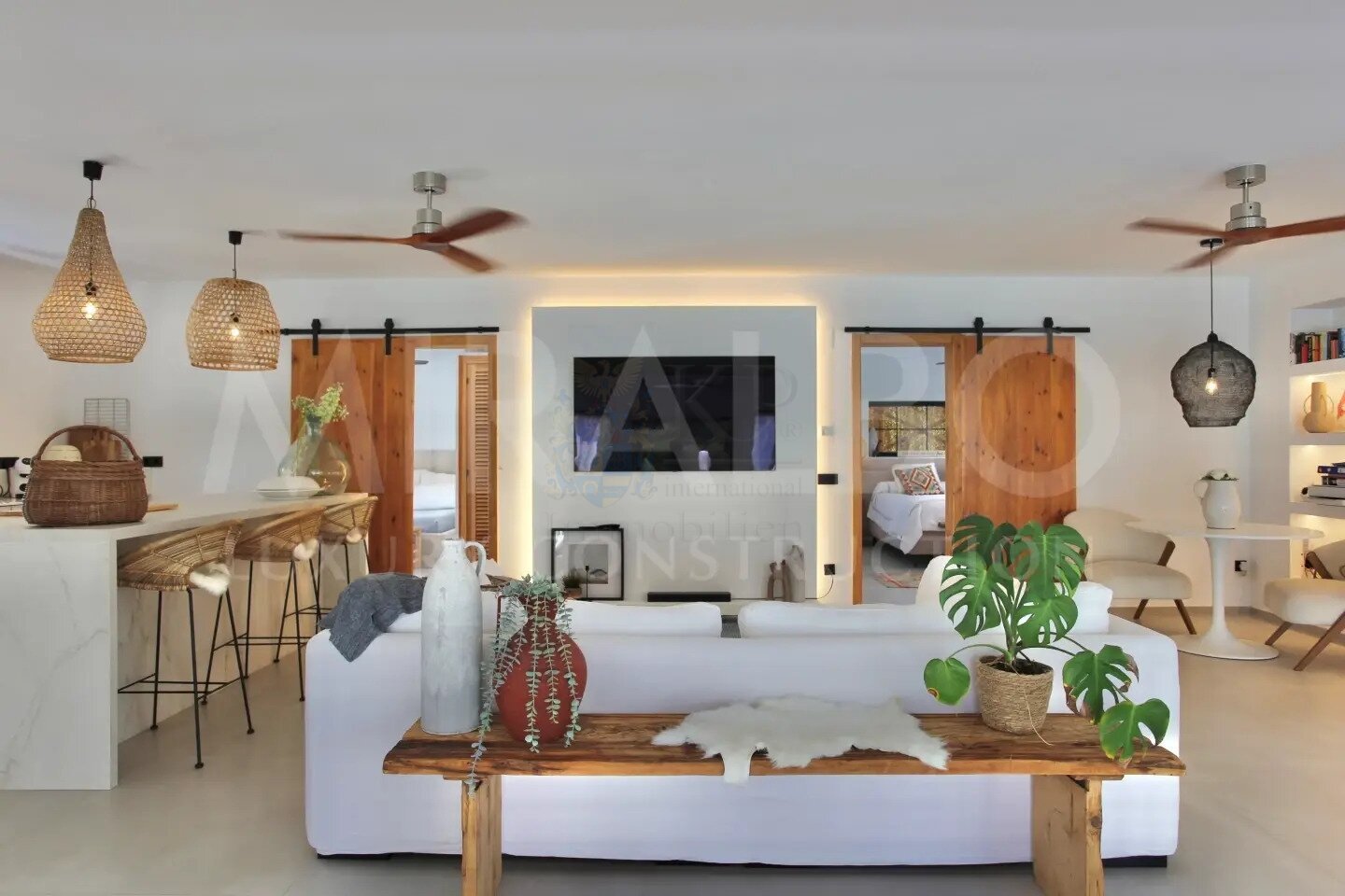 ***Charmante ibizenkische Villa Noa nur 5 Minuten vom Arenal entfernt***