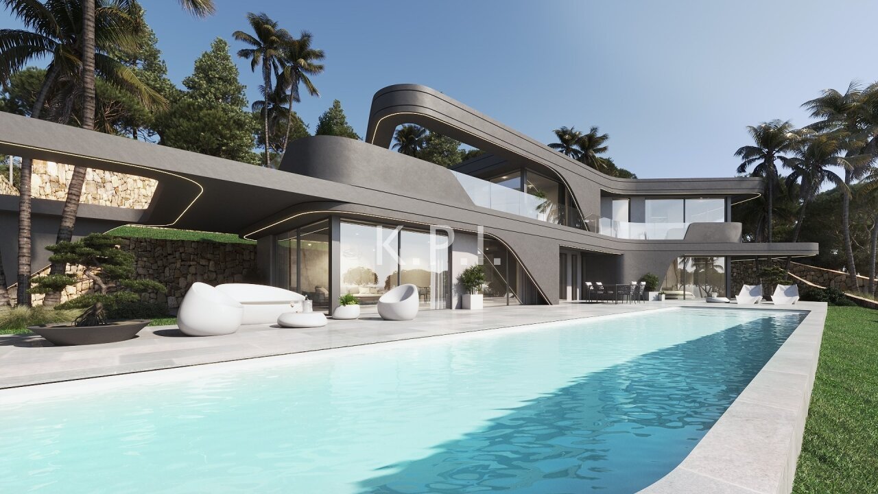 ***Fantastische Design Villa Enigma mit Panoramablick in Jávea***