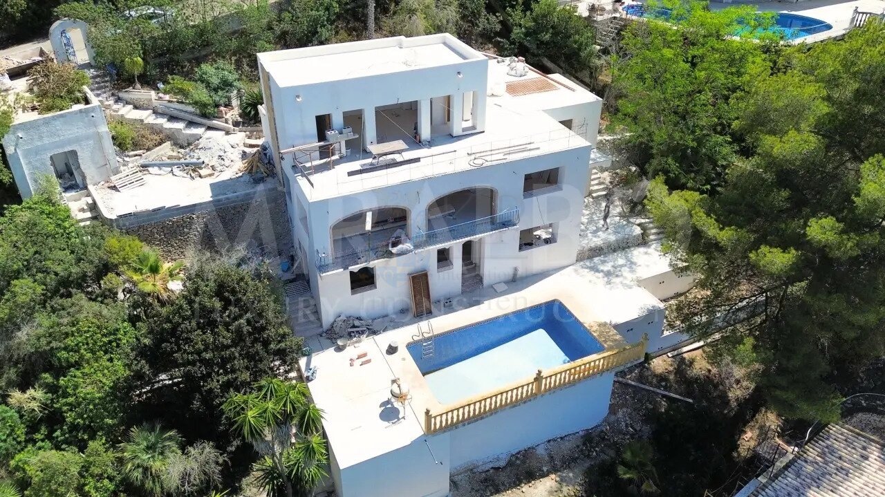 ***Beeindruckende Villa Tosca Vista mit Panoramablick auf den Montgo und das Meer***