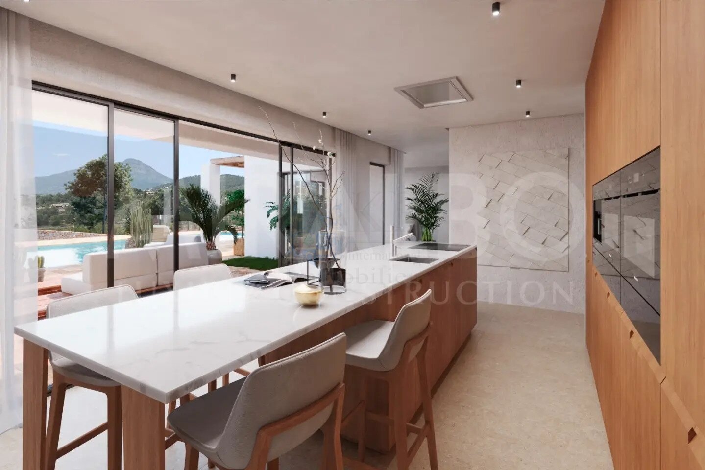 ***Moderne Villa Maya in mediterranem Stil und mit Panoramablick***