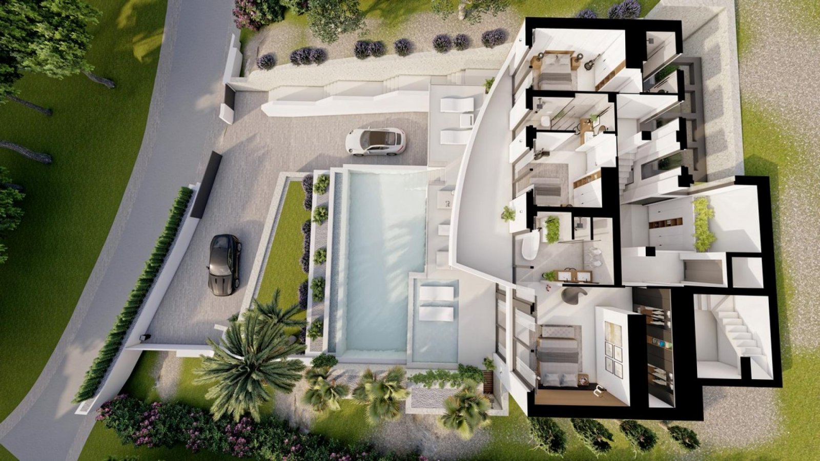 Exklusive Luxusvilla mit Infinity-Pool