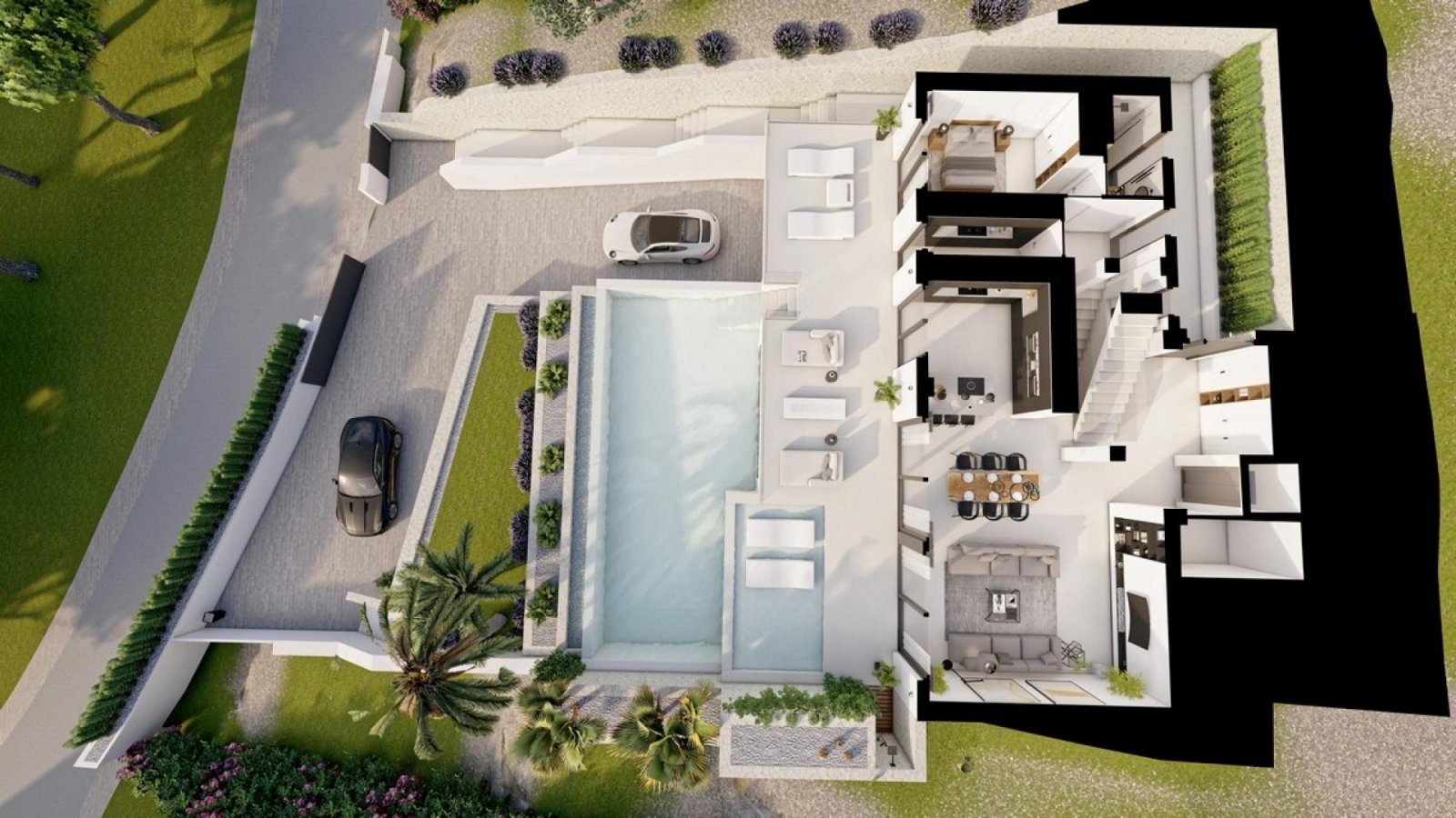 Exklusive Luxusvilla mit Infinity-Pool