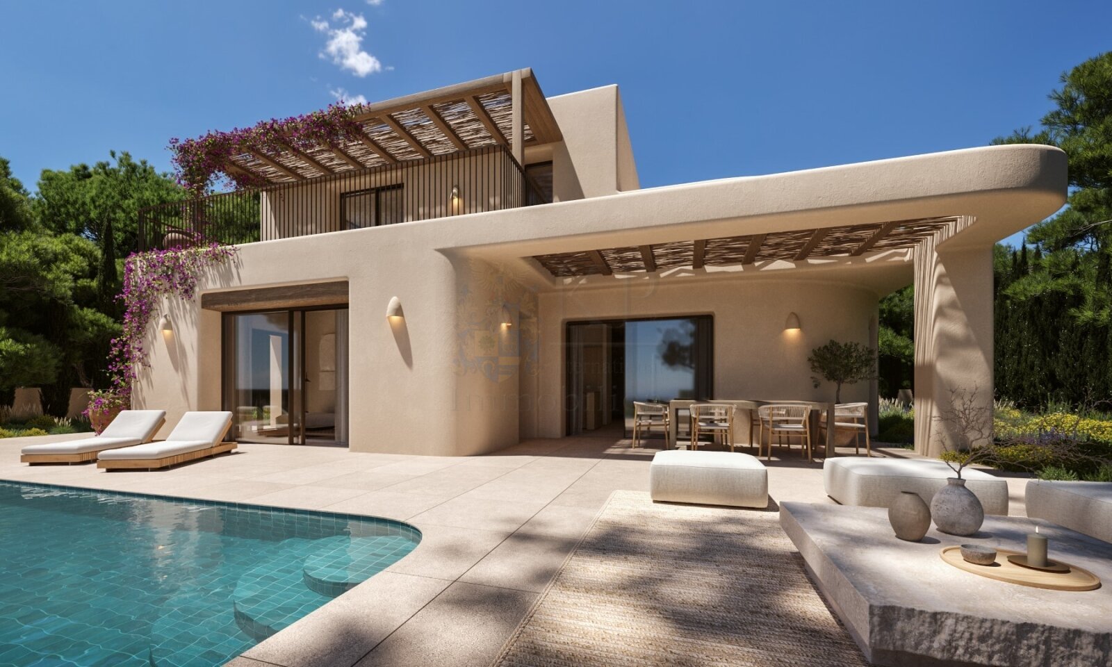 Jávea / Xàbia: ***Villa Thalassa - Ibizenkischer Stil und endlose Ausblicke** 
