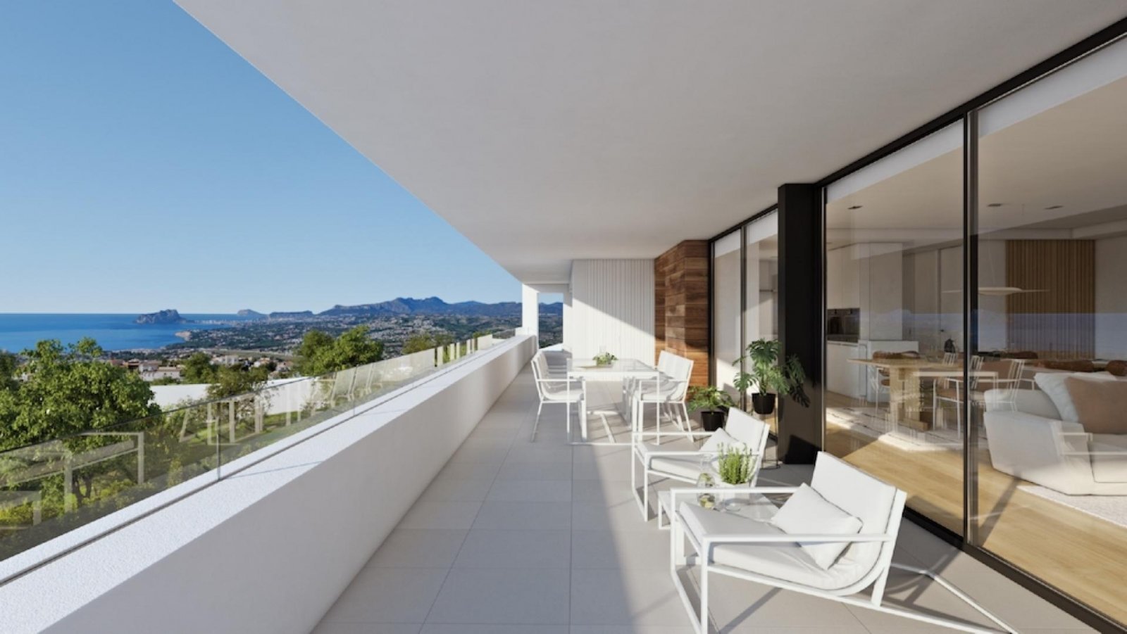 Mediterraner Luxus mit Meerblick und Infinity-Pool
