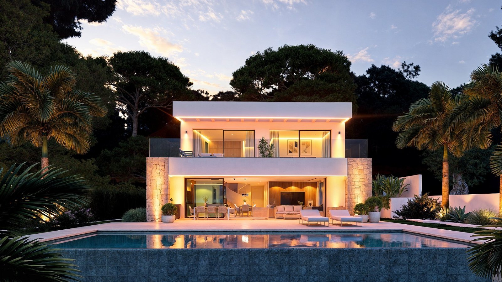 Luxusvilla mit Infinity-Pool, Meerblick & 4 Schlafzimmern