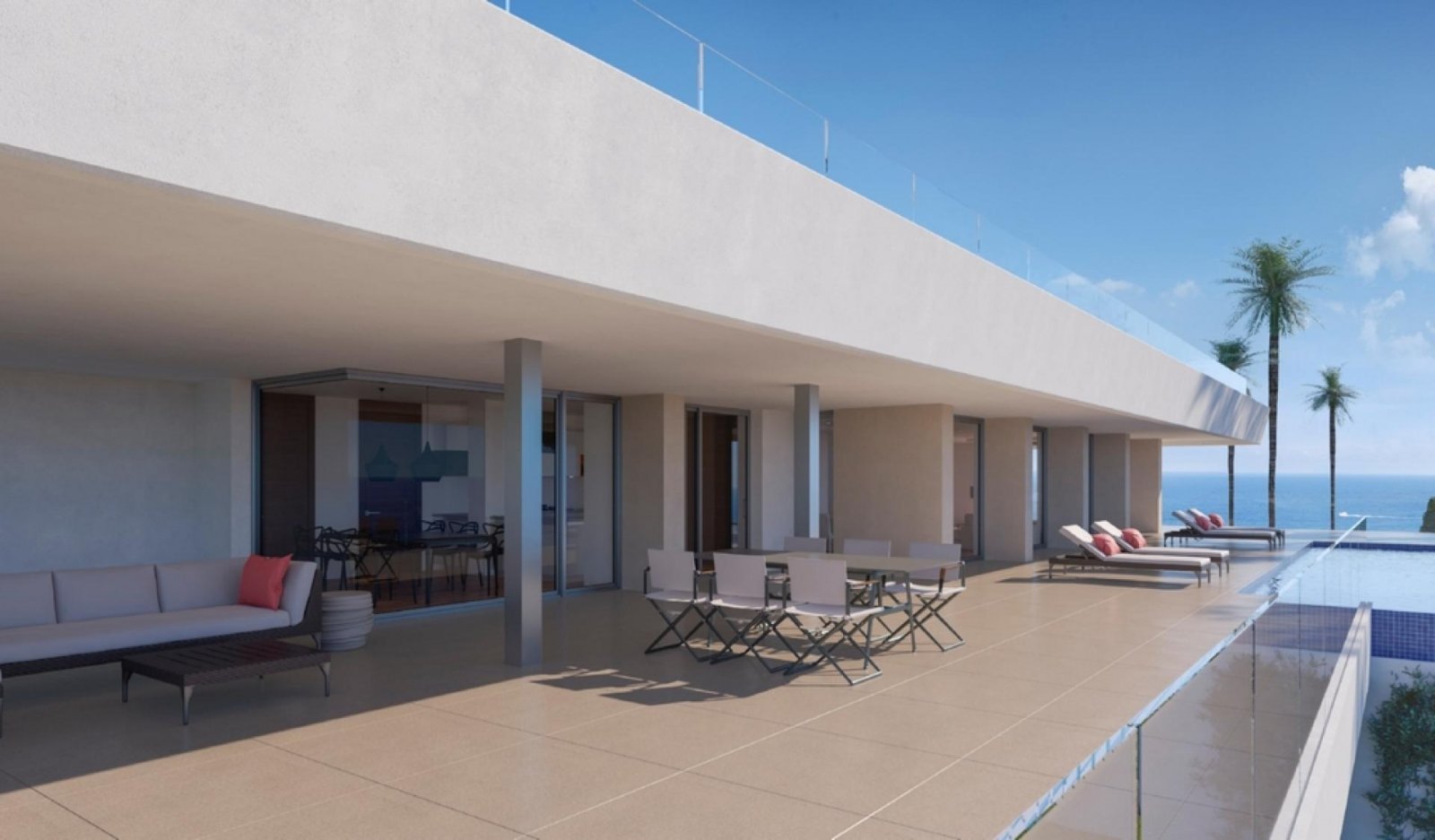 Exklusive Villa mit Infinity-Pool und Meerblick