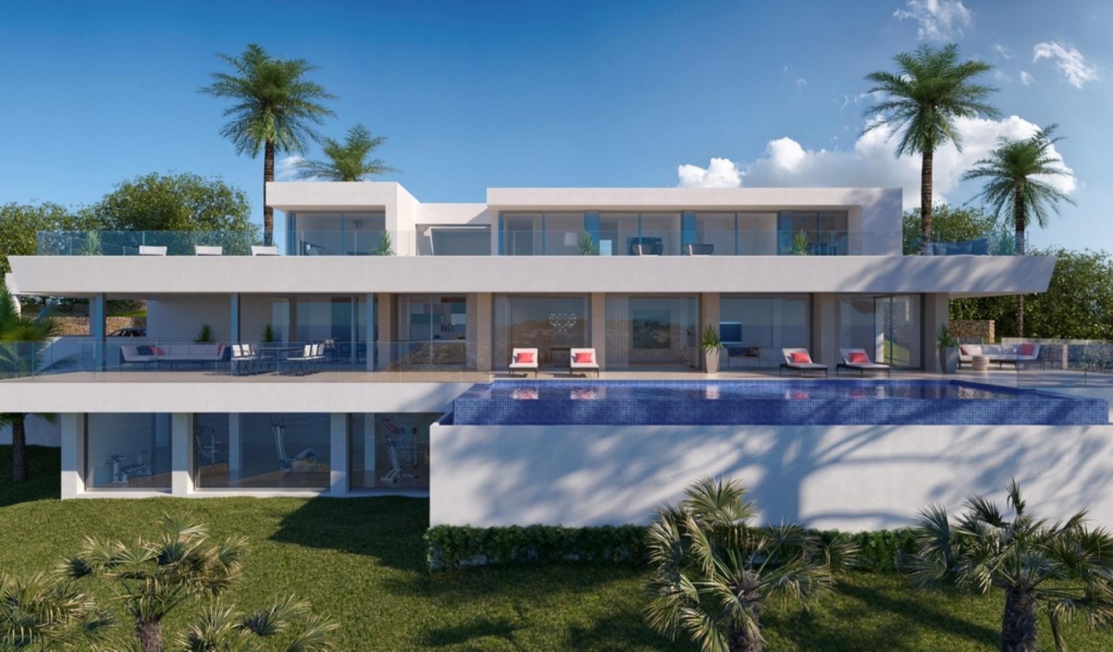Exklusive Villa mit Infinity-Pool und Meerblick