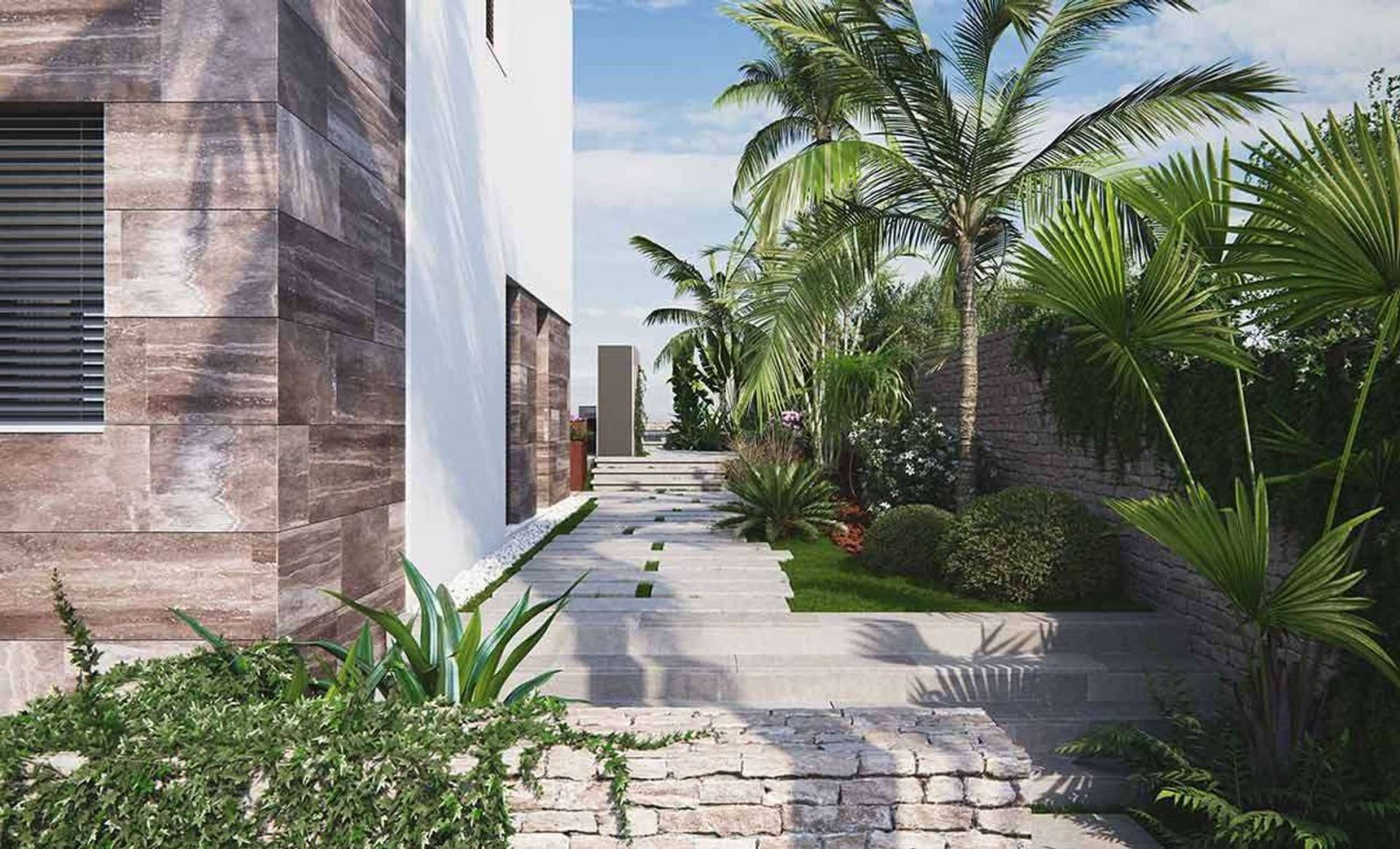 Luxusvilla mit Meerblick nur wenige Schritte vom Strand