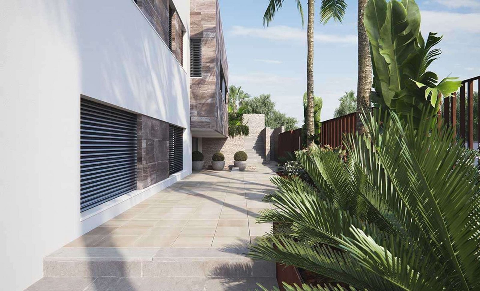 Luxusvilla mit Meerblick nur wenige Schritte vom Strand