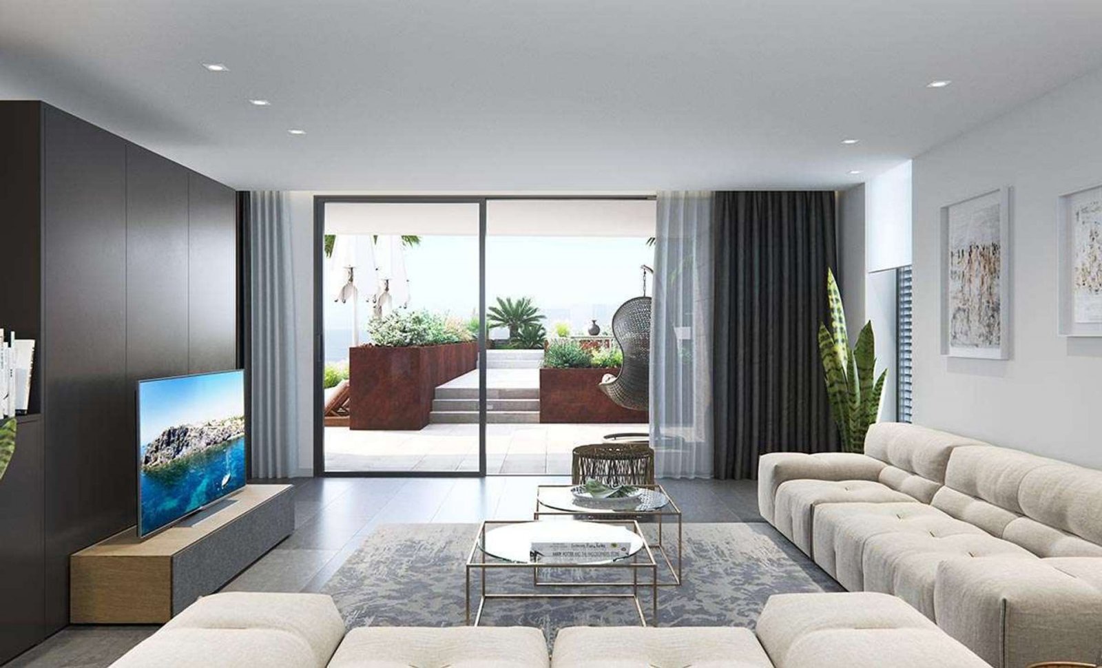 Luxusvilla mit Meerblick nur wenige Schritte vom Strand