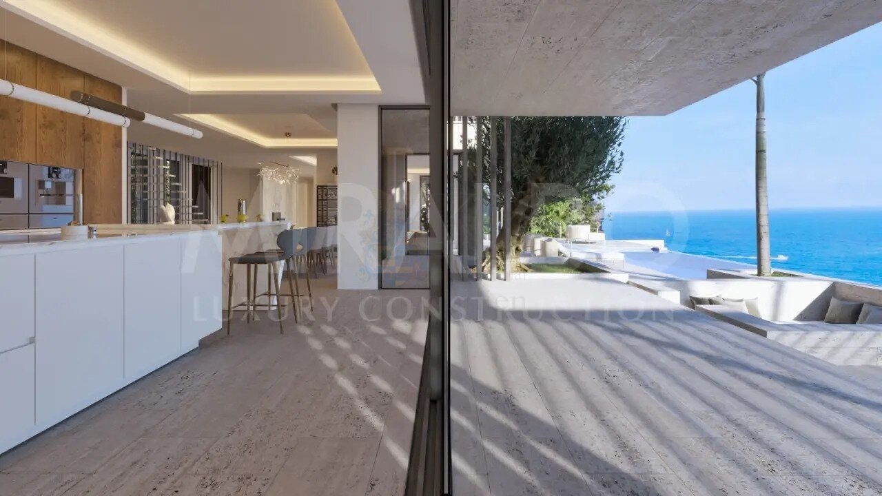 ***Beeindruckende neugebaute Luxusvilla Jupiter direkt am Meer***