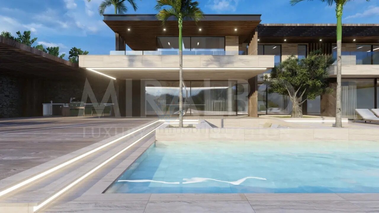 ***Beeindruckende neugebaute Luxusvilla Jupiter direkt am Meer***