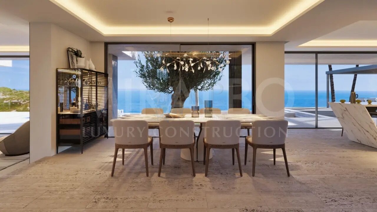 ***Beeindruckende neugebaute Luxusvilla Jupiter direkt am Meer***