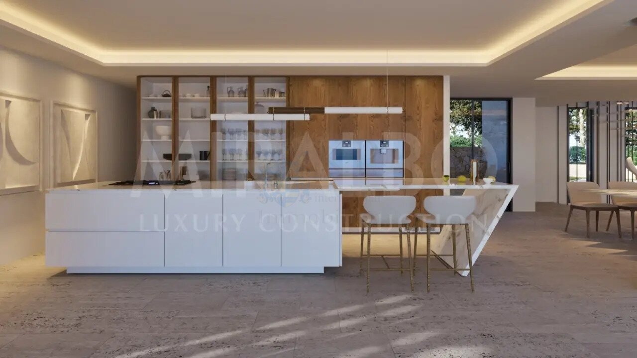 ***Beeindruckende neugebaute Luxusvilla Jupiter direkt am Meer***
