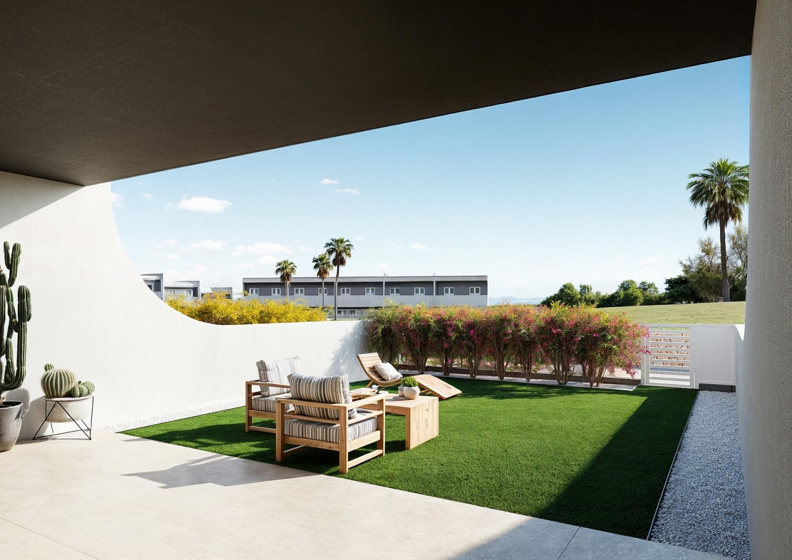 Moderne Reihenhausvilla mit Sonnenterrasse