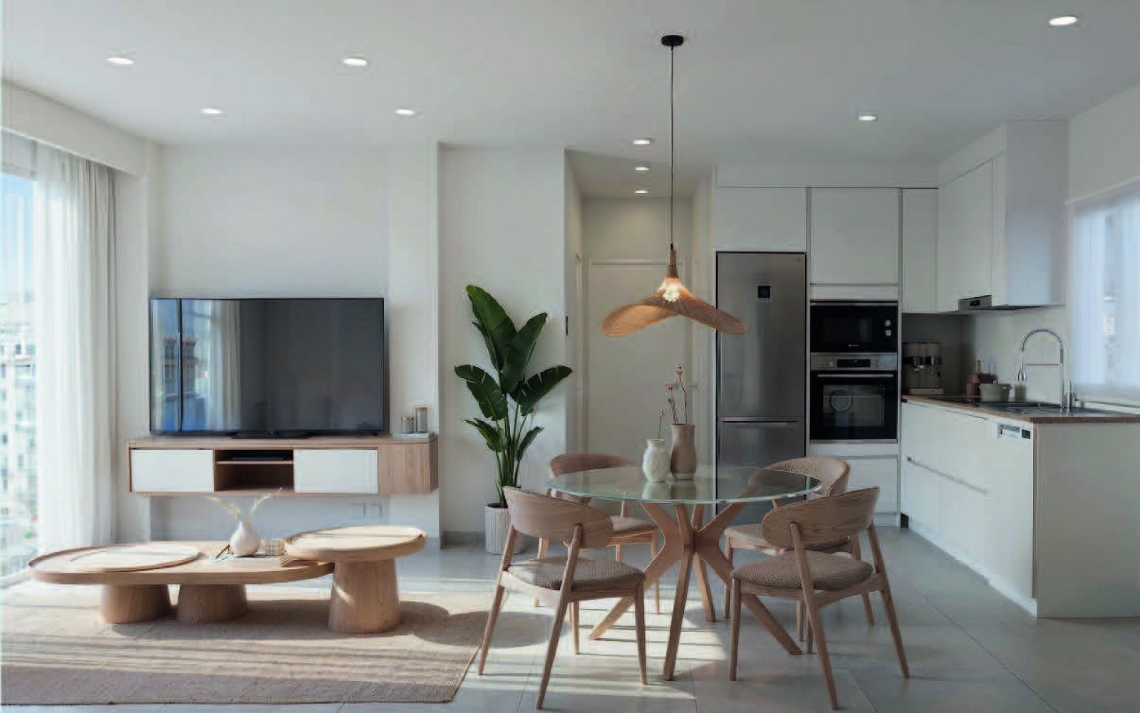 Modernes Apartment mit Terrasse nahe dem Strand