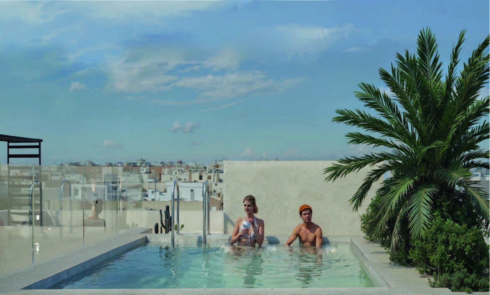 Modernes Apartment mit privatem Solarium nahe dem Strand