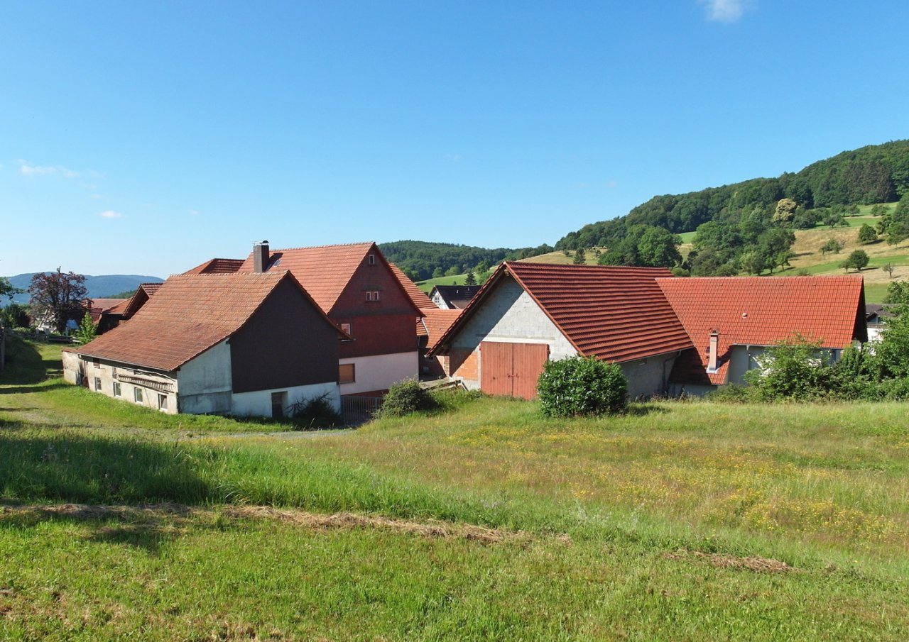 Blick auf den Hof Blick auf den Hof