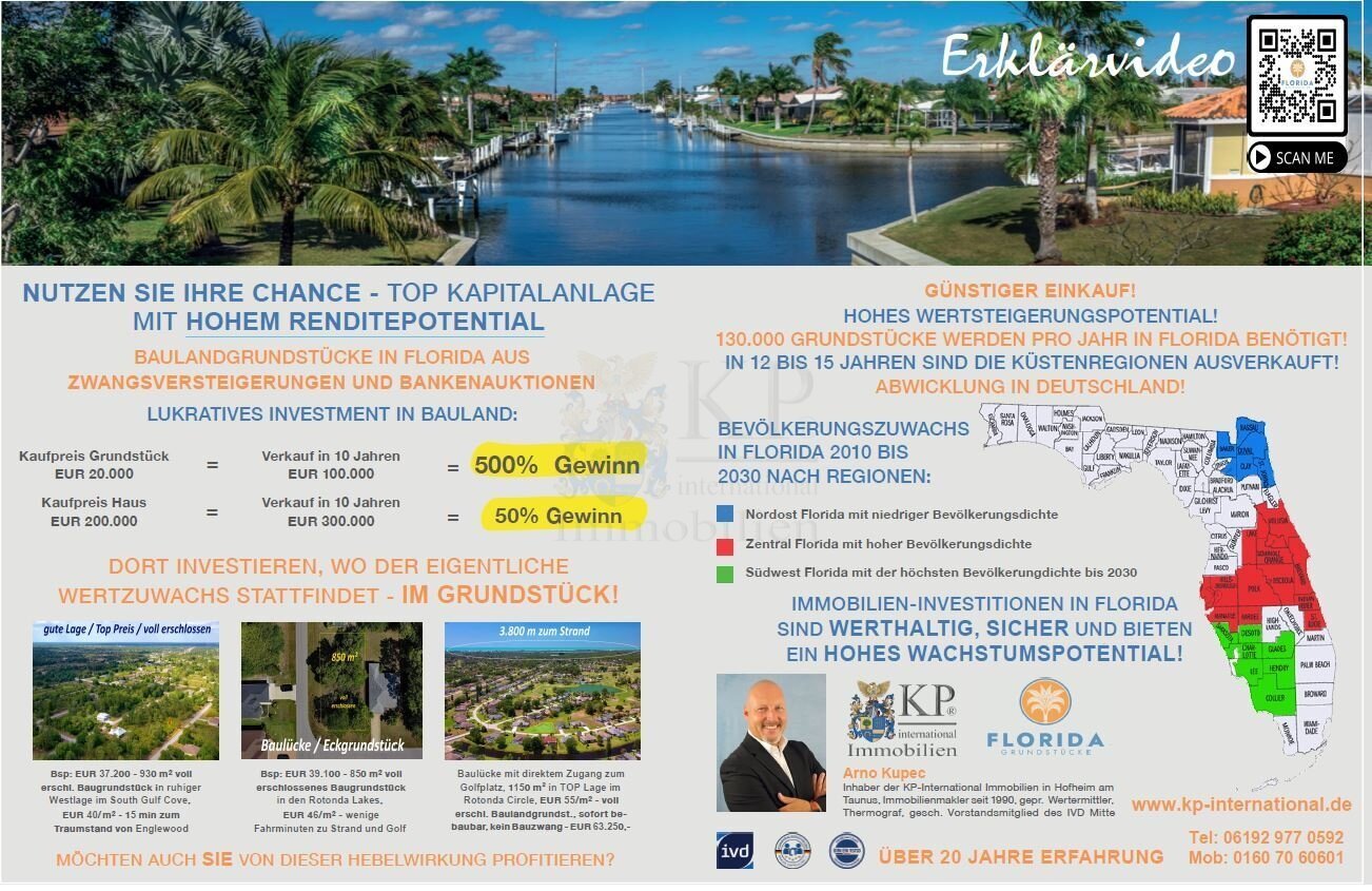 FLORIDA GRUNDSTÜCKE INFO