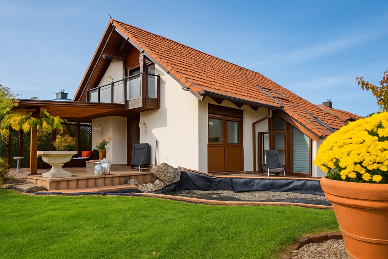 und die Ansicht bei Tag