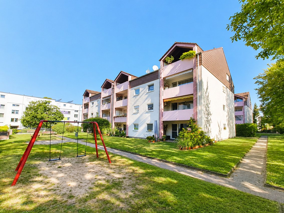 Darmstadt: Gepflegtes Haus, helle Wohnung 